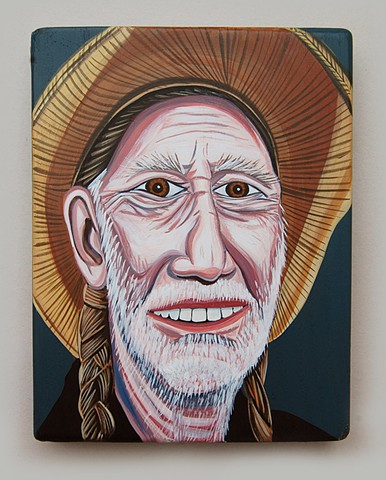 Willie Nelson - front view