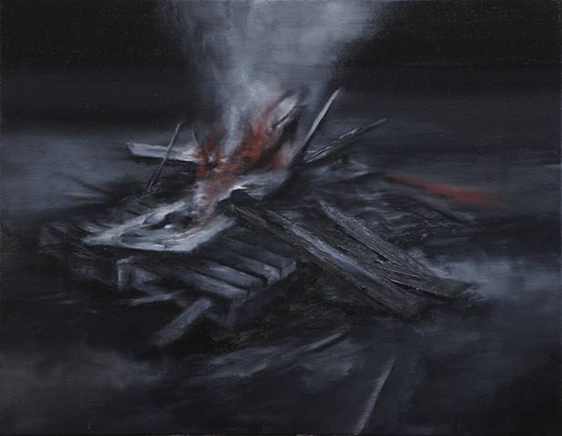 Philosophy of Fire I, 22x30 cm