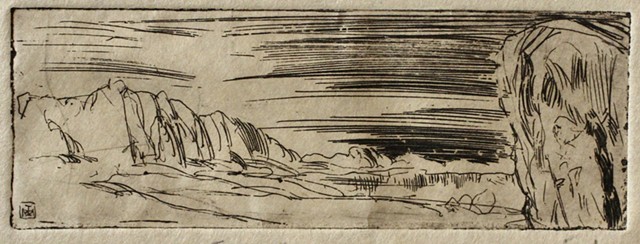 Landscape with a Rock (Sodom).