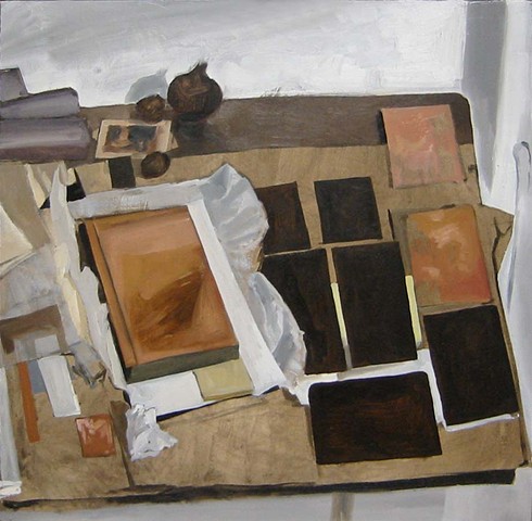 Still Life with Copper Plates