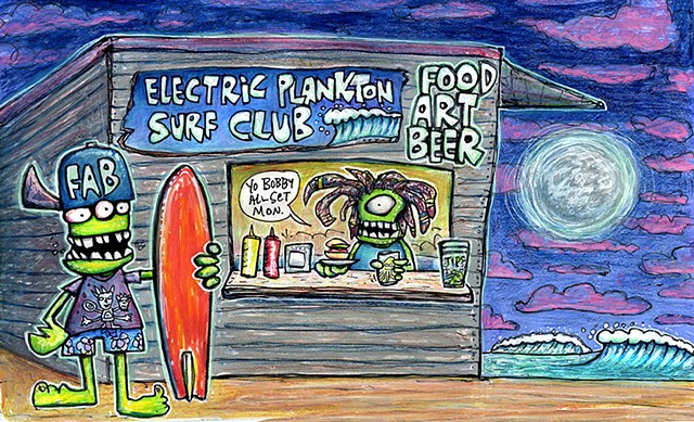 A Night at the Electric Plankton Surf Club