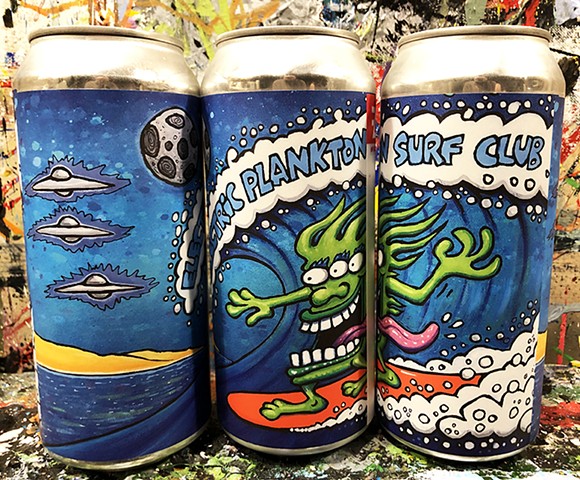 Electric Plankton Surf Club (3 cans)