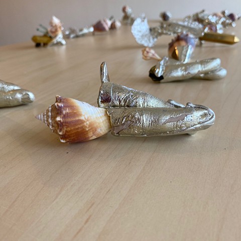 Secrets of the Secluded Cove (Detail of Installation)