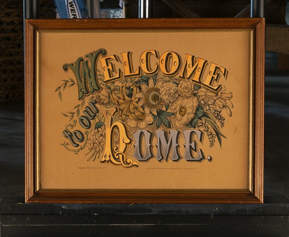 Welcome to Our Home by Courier and Ives