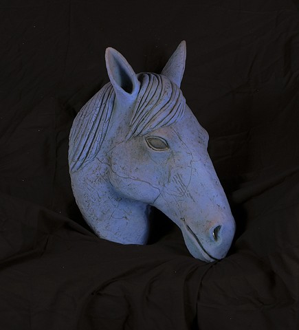 Ceramic Horse Head 