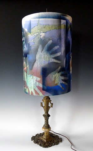 Vintage Baroque Lamp
