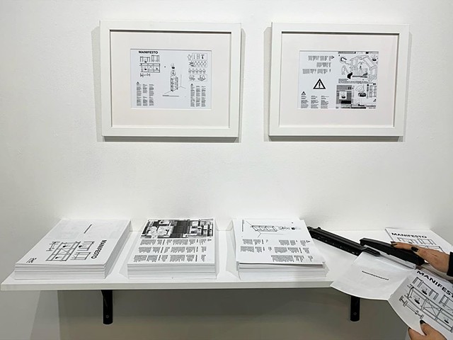 MANIFESTO: Food Zine in, Subsendent and So On exhibition