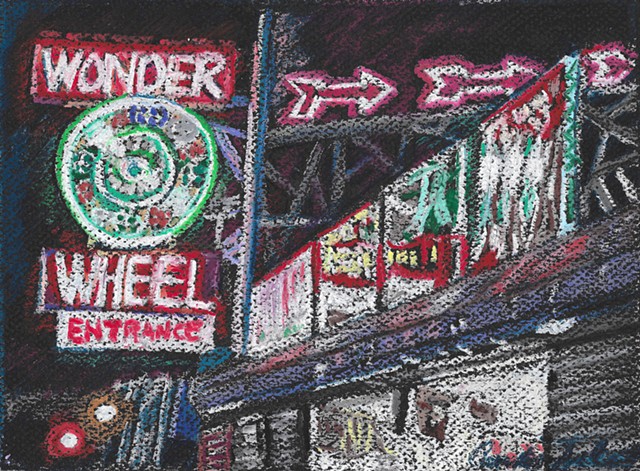 Wonder Wheel Neon Coney Island