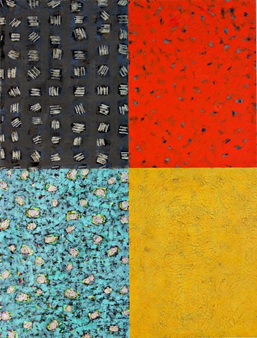 black, red, deep yellow, blue, glitter, abstract, 