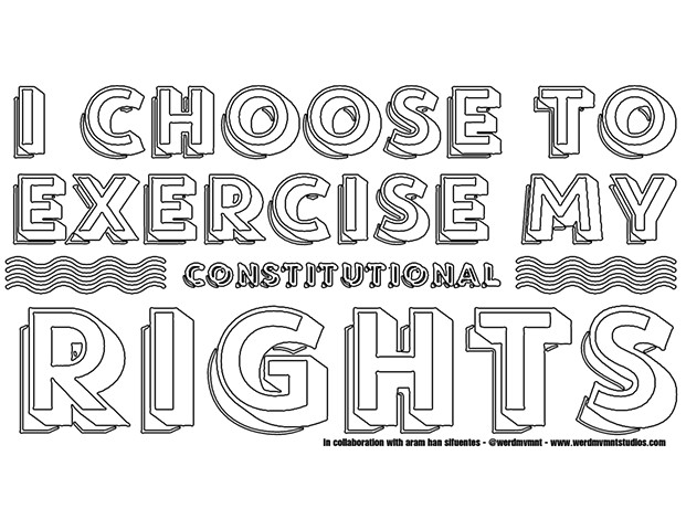 I Choose To Exercise My Constitutional Rights