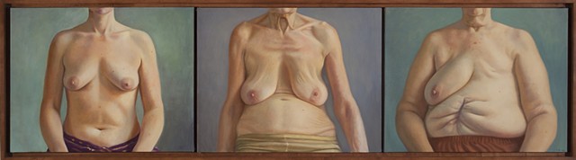 Breast Portrait Triptych
