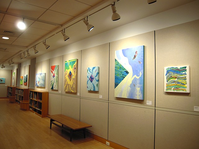 H.Pelham Curtis Gallery installation, 2018.