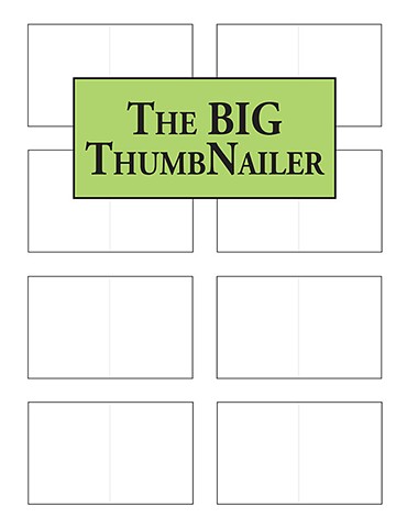 A book of thumbnail boxes for your creative process.