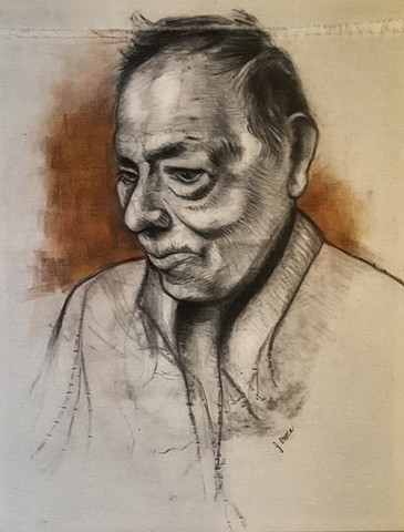 "Tolo" (Portrait of the artist's grandfather)