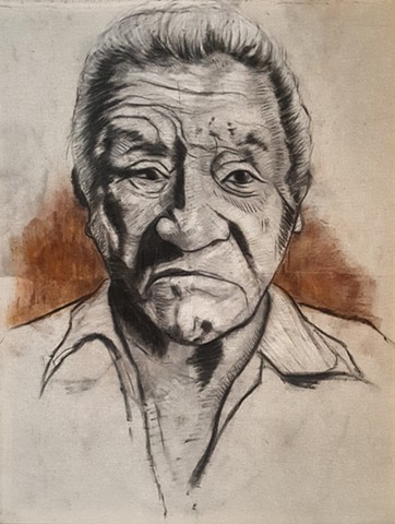 "Alfredo" (Portrait of the artist's grandfather)