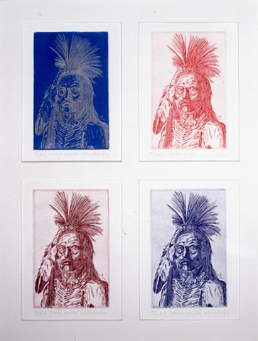 faces, native american imagery