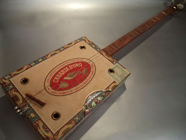 3 String Cigar Box Guitar