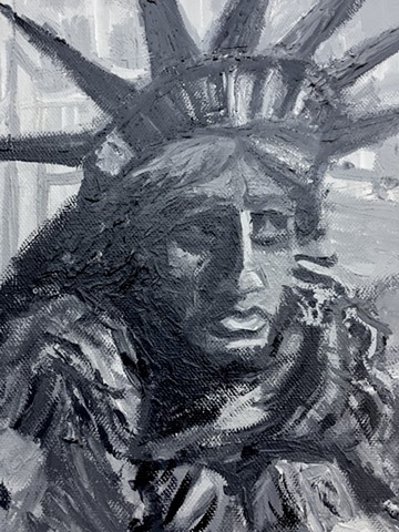 Will Work for Liberty [Detail #2]