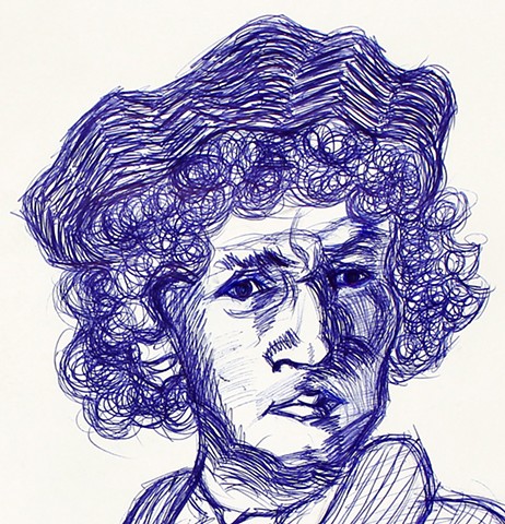 Study of a Rembrandt portrait [Detail]