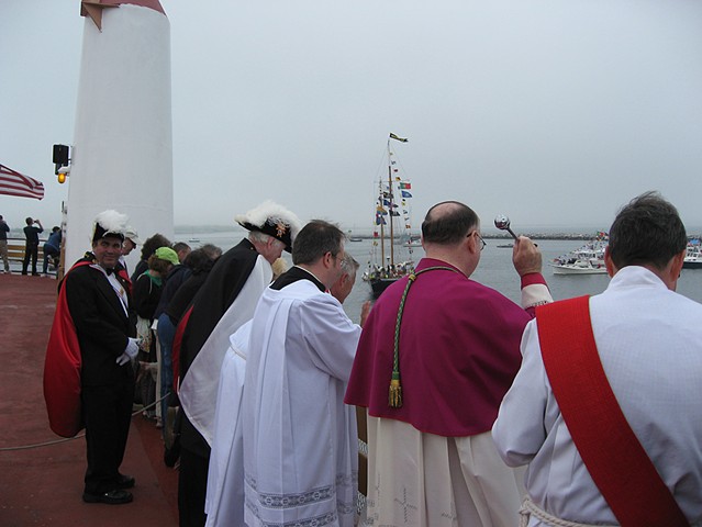 The annual Blessing of the Fleet