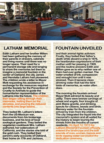 Latham Memorial Fountain Unveiled
Latham Square, Downtown Oakland
BLOCK Gallery