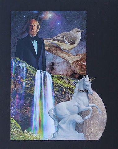 Psychedelic Goats and Other Horned Creatures No. 7 