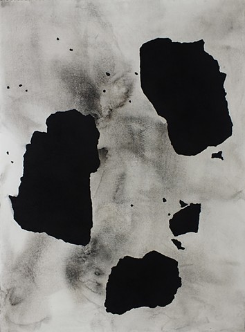 Kathleen Thum, Carbon Series Drawings, Charcoal on Paper, Liquid Charcoal, contemporary Drawing, works on paper, coal mining, climate change