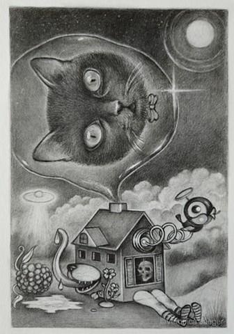 "Cat Bubble House"
