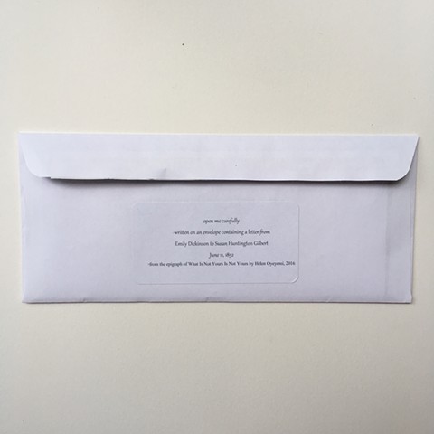 June 2019 envelope for a corpse