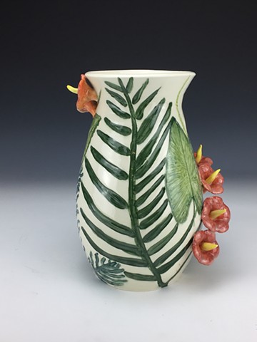 Tropical Flower Vase (View 5)