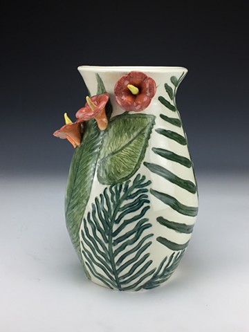 Tropical Flower Vase (View 4)