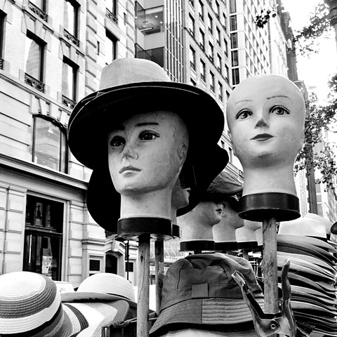 Heads on Fifth Avenue