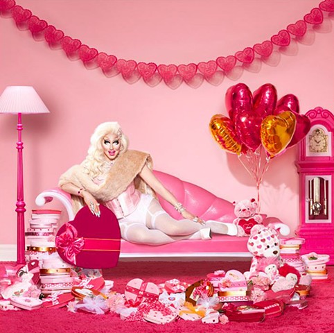 Set Decoration - Valentine's boxes for Trixie Mattel shoot
Photography by Lisa Predko - LisaPredko.com
