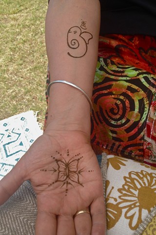 Smaller henna designs