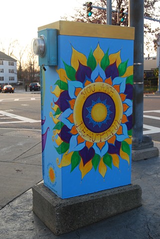 "Be the Love you Are"
 Utility Box Project