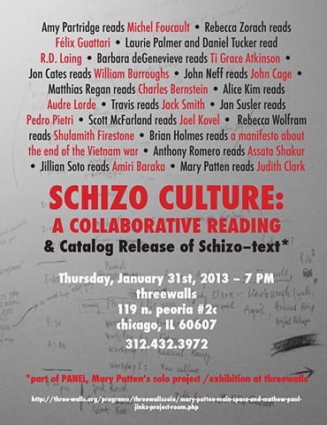 SCHIZO CULTURE: A Collaborative Reading