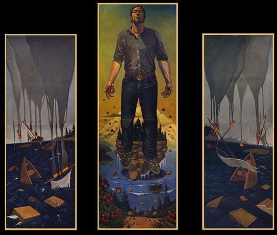 Triptych by Nathaniel Meyer