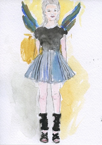 Mini-Skirt Angel