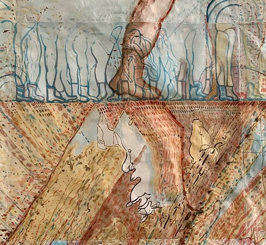 detail from Awake Awake the Vehicle Under the Earth