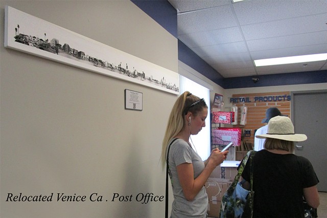 Venice Boardwalk installation at the new Venice Ca. Post office