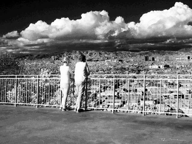 Los Angeles infrared view from Baldwin Hills