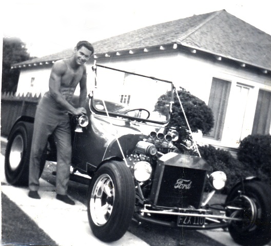 Our Model T-Ford Roadster in 1960