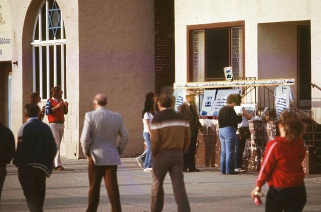 Venice Boardwalk Ca. Richard Mann primary exhibition 1982