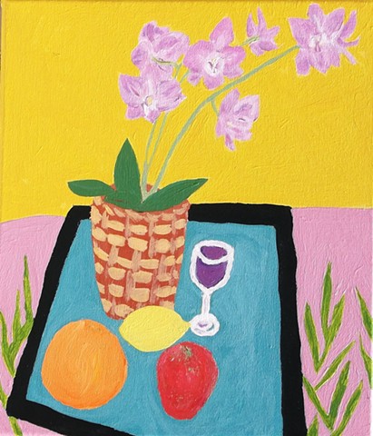 Still Life With Orchids