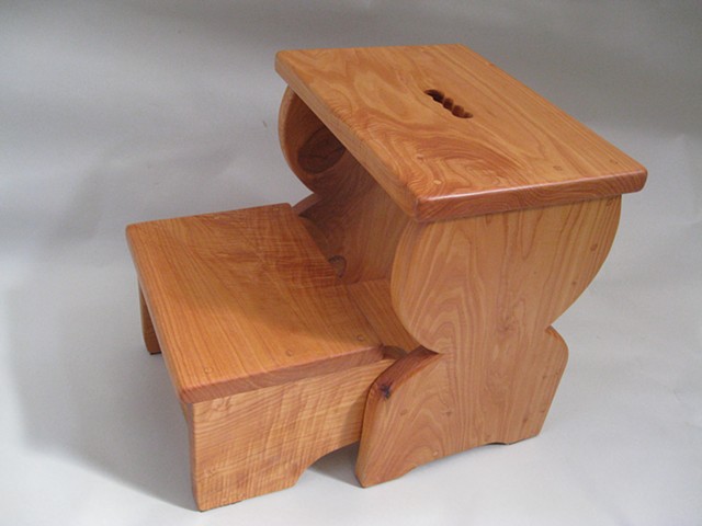 Bishop Pine folding foot stool