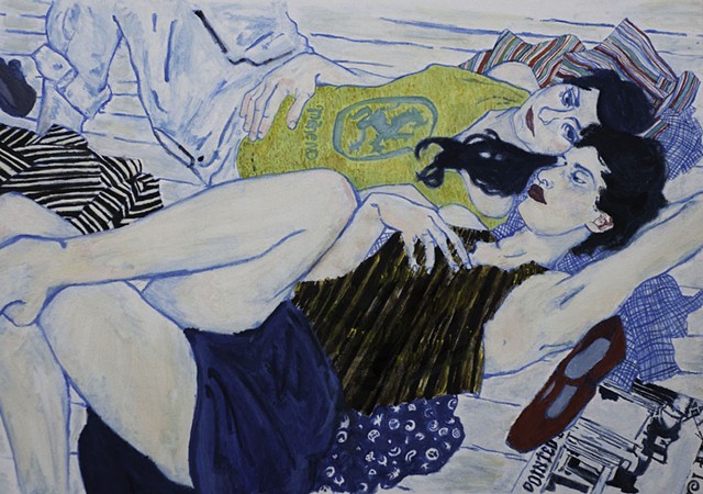 Painting I, Master Study, Color Study from Primary (after Hope Gangloff)