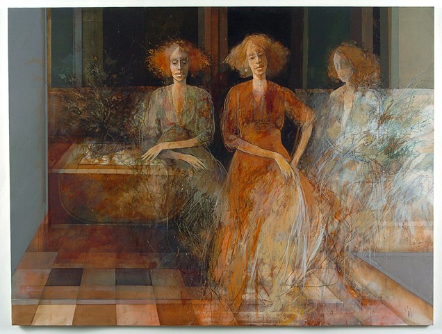 Three Women at the Table