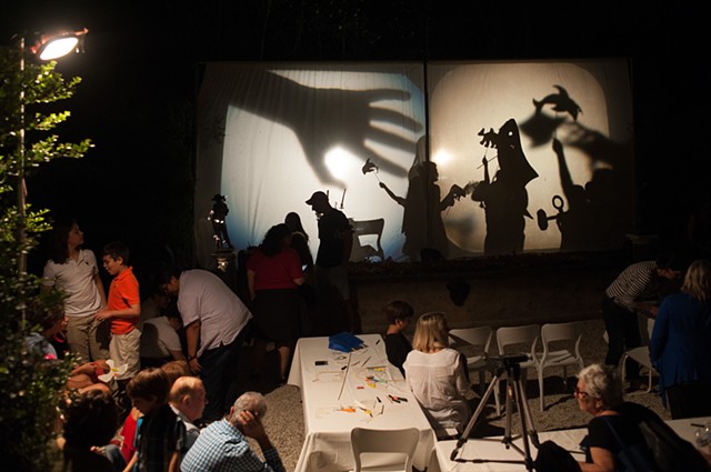shadow puppet workshops / vizcaya museum and gardens / national geographic bioblitz program
