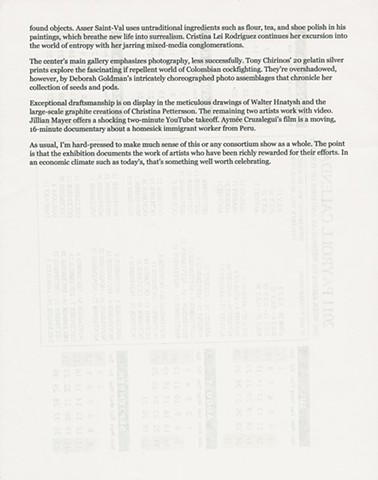 Fellowship Exhibition Review, Page 2