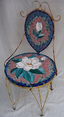 Mosaic Garden Chair
